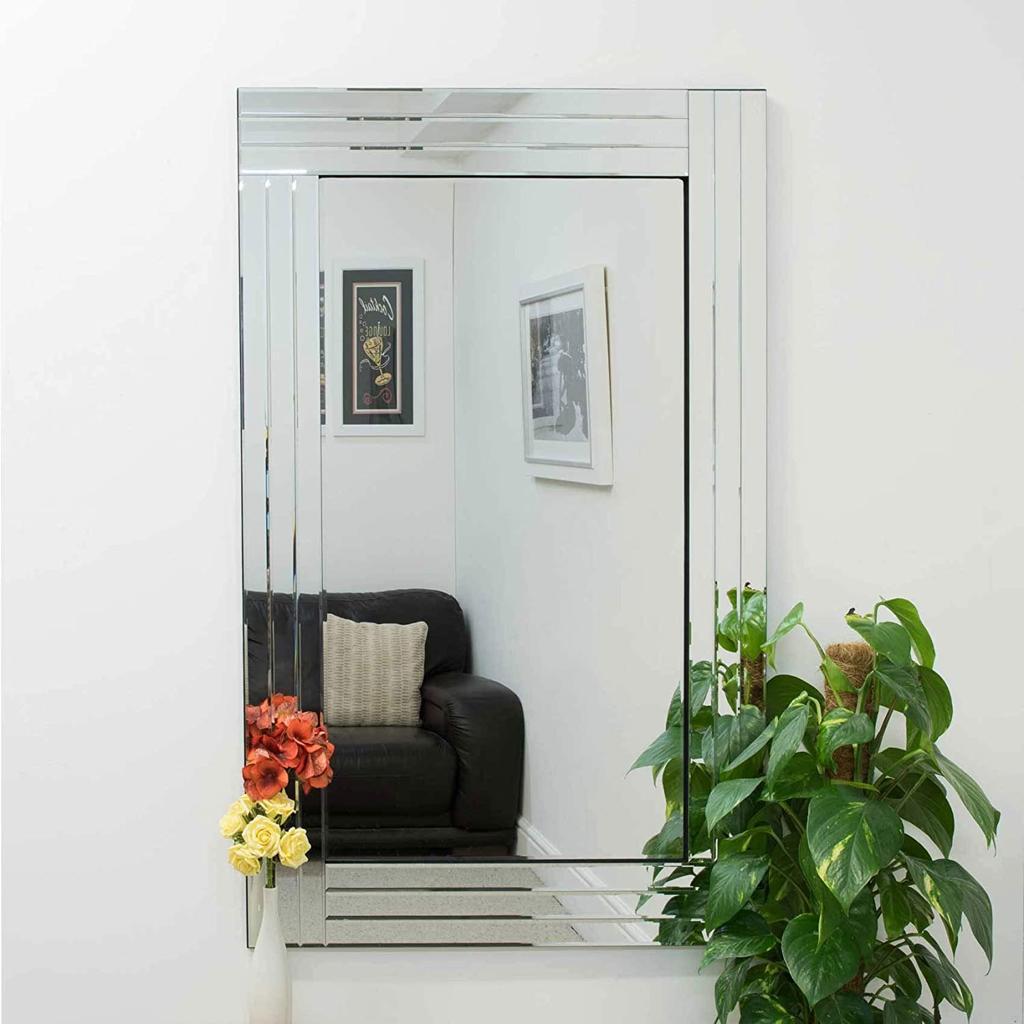 Wall Mirror for living room Rectangular wall mount mirror