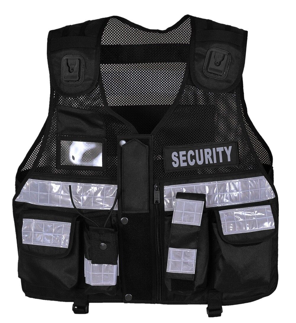HI VIZ Tactical Vest Security, Enforcement, CCTV, Dog Handler Tac Vest