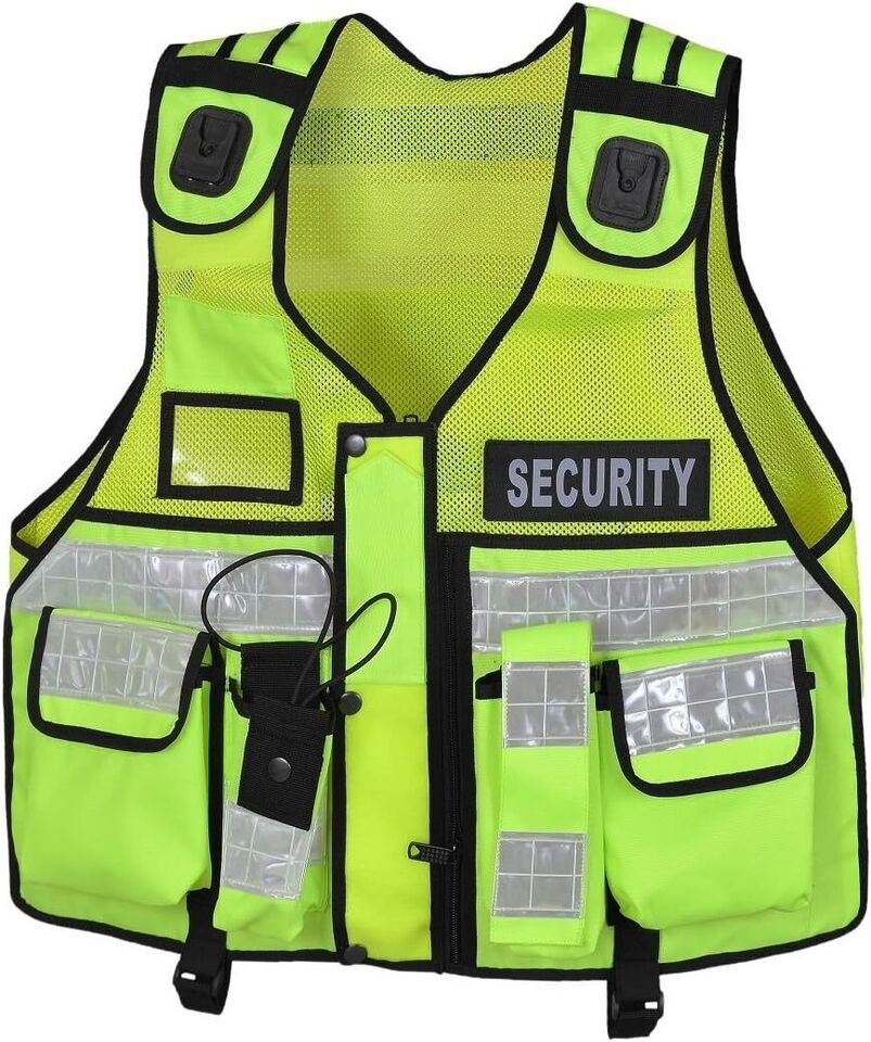 HI VIZ Tactical Vest Security, Enforcement, CCTV, Dog Handler Tac Vest